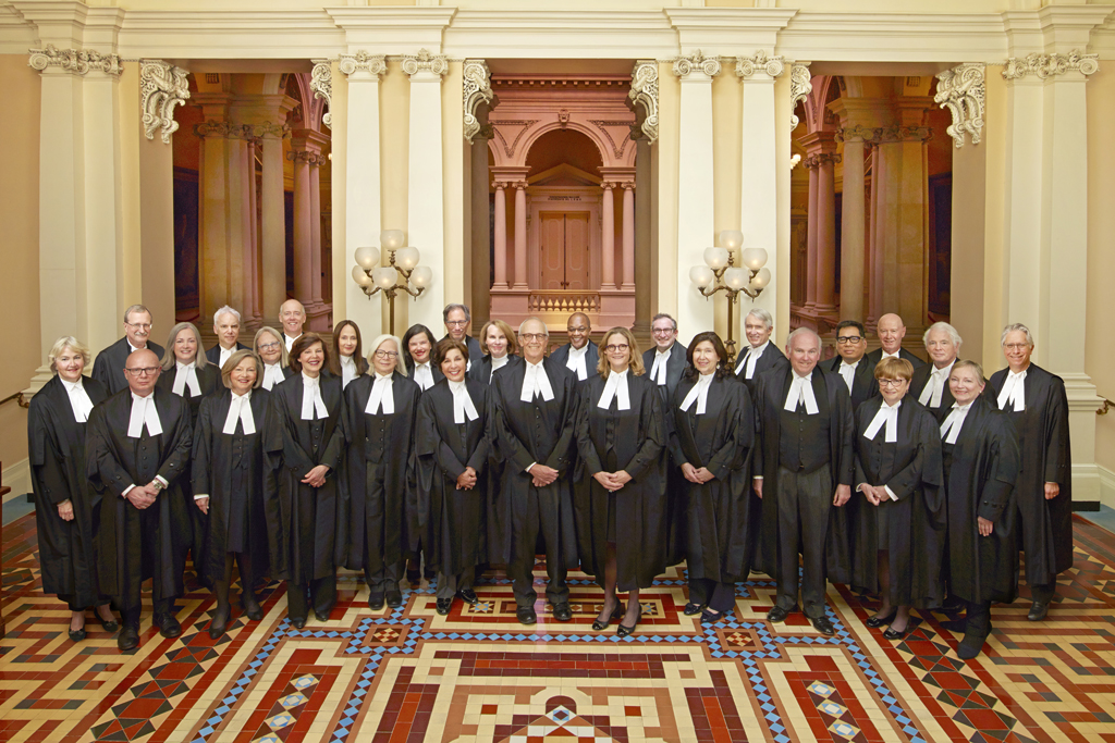 Judges of the Court - Court of Appeal for Ontario