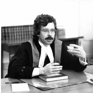 Former Family Court judge George Thomson, 1973. (Courtesy: G. Thomson)