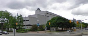 The Ottawa Courthouse sits at the corner of Elgin Street and Laurier Avenue. (Photo: Ottawa Citizen