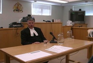 Peter Bishop at desk