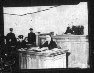 Magistrate Edward Jones Presiding in the New Women’s Police Court in Toronto, January 24, 1935 (City of Toronto Archives, Fonds 1266, 35764) 