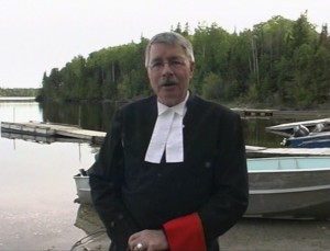 portrait of Justice Peter Bishop