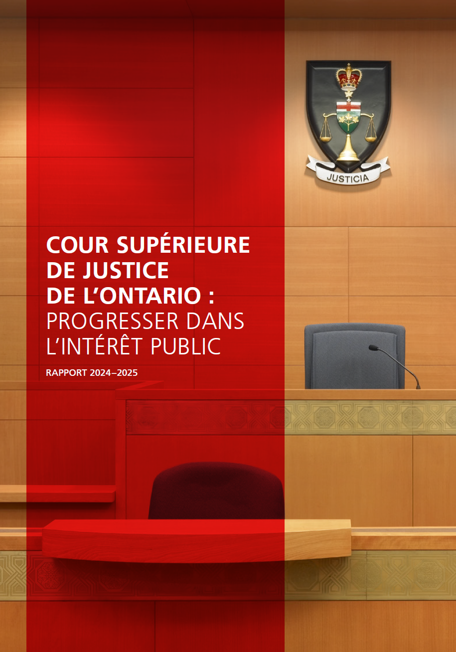 Page couverture du rapport